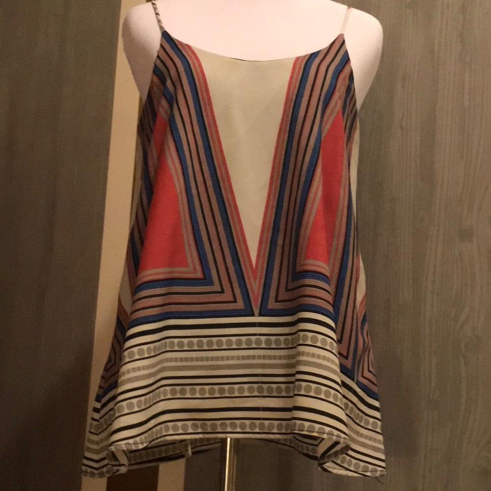 Blue rain tank size small